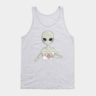 Alien <3 Earth Tank Top